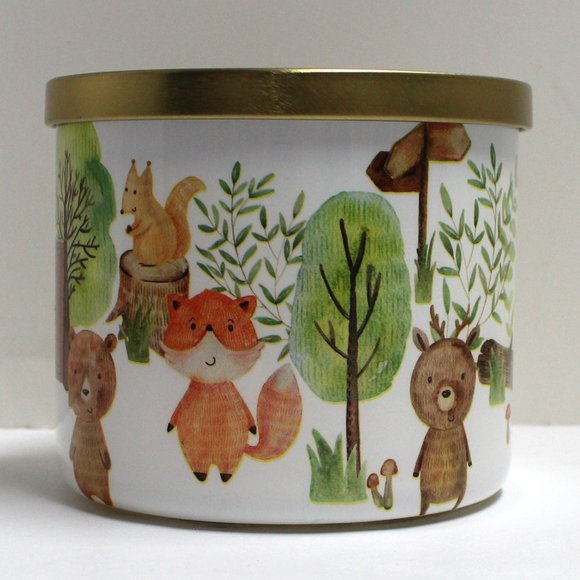 Fall Farmhouse Spice Cypress Amber Soy Blend Scented 14 oz Candle With Lid - Picture 4 of 10